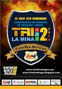 II Triatlón Villa de Mequinenza. Campeonato de Aragón de Triatlón Sprint 2015.